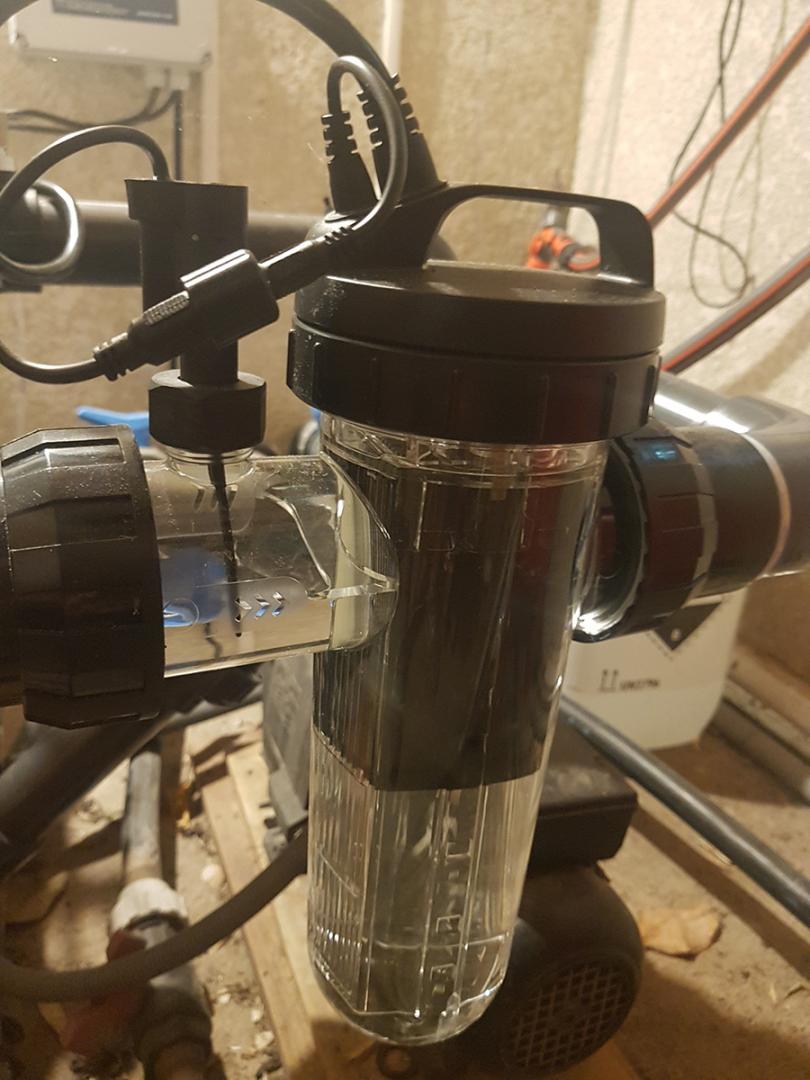 local technique - electrolyseur pour traitement au sel Assas